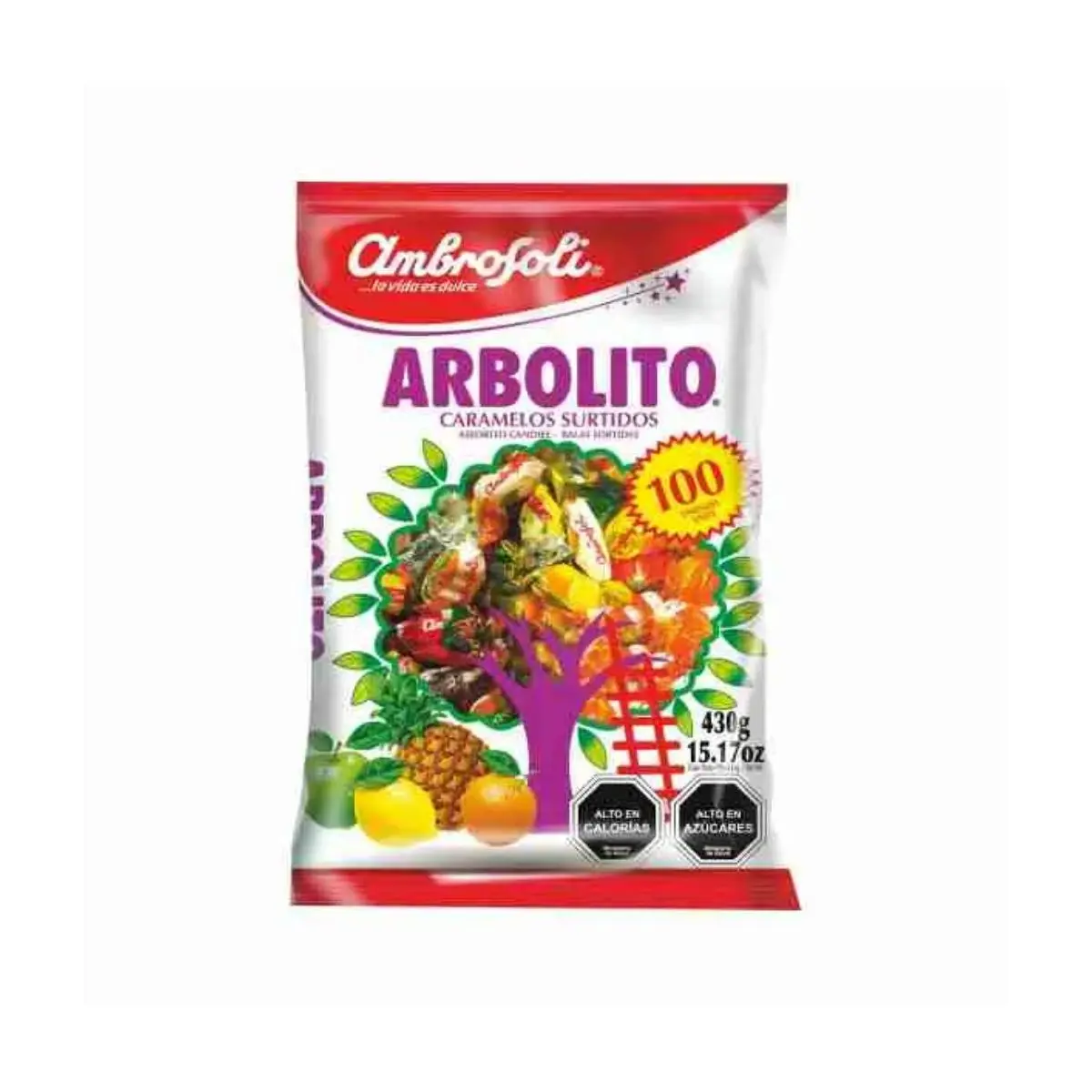 Caramelos arbolito 430gr