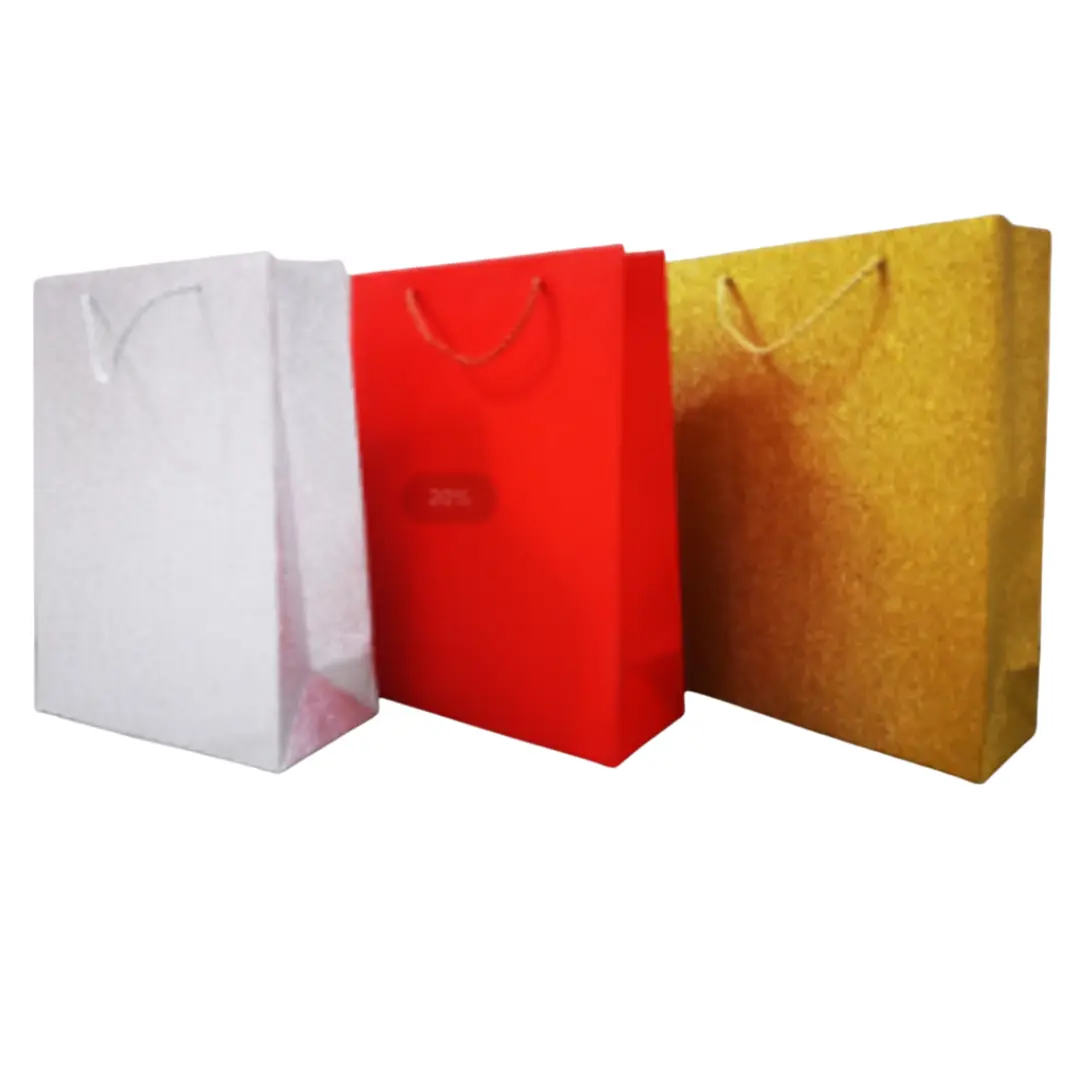 Bolsa de regalo brillos 30x40cm un