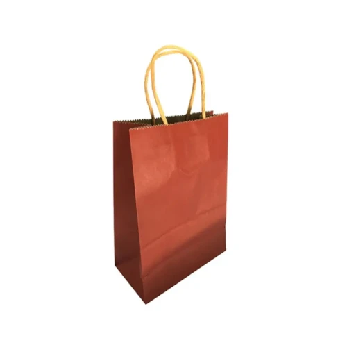 Bolsa de regalo kraft burdeo un