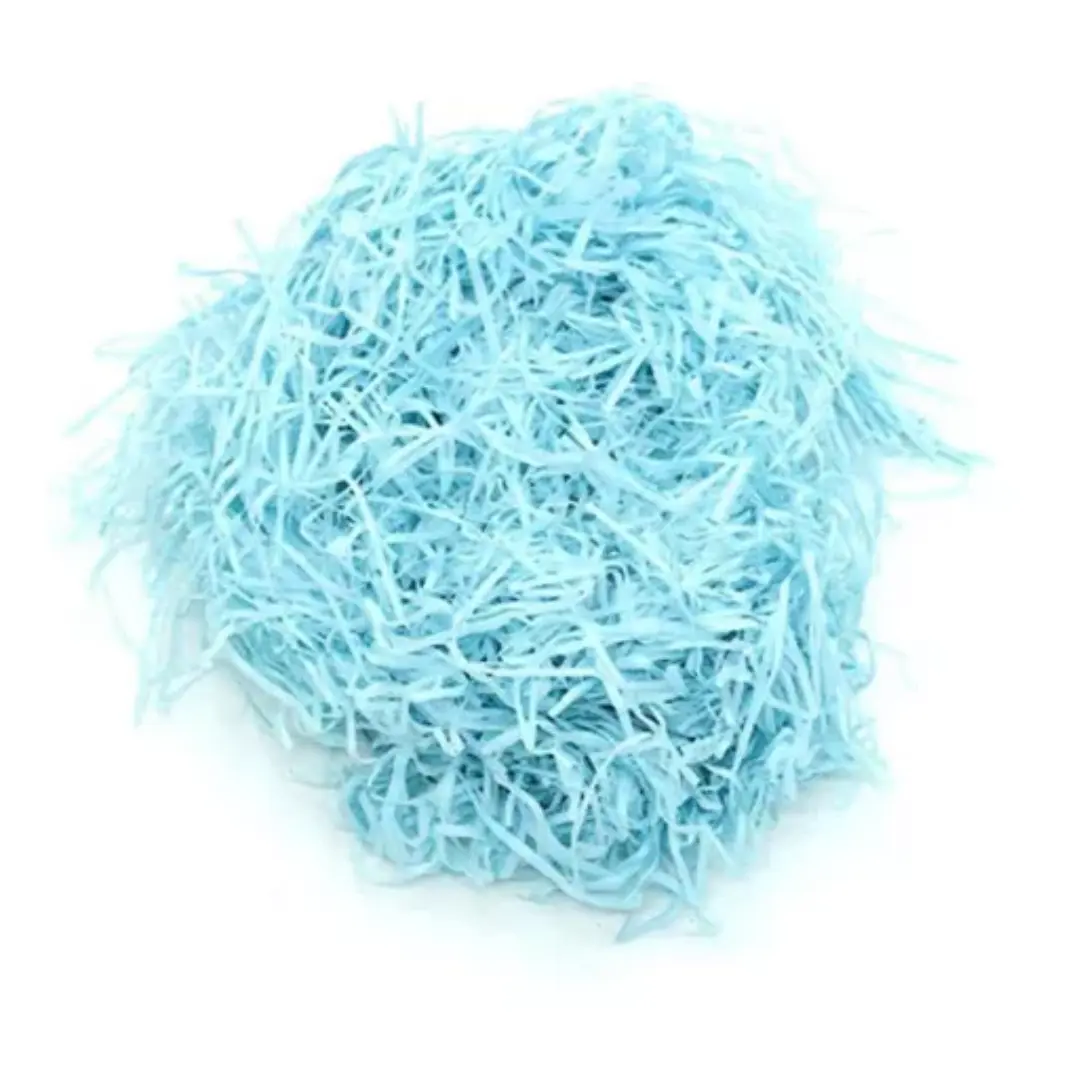 Bolsa paja de papel celeste 50gr