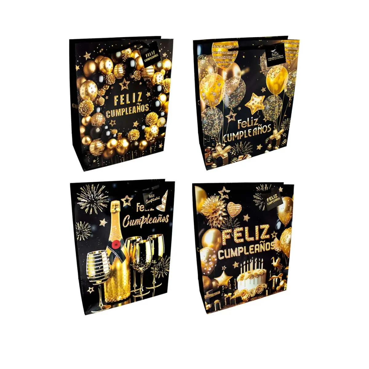 Bolsa de regalo F/C Golden 18x23cm un