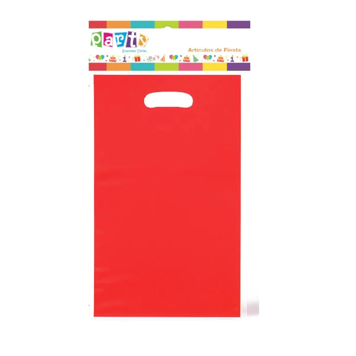 Bolsa para dulces roja 10un