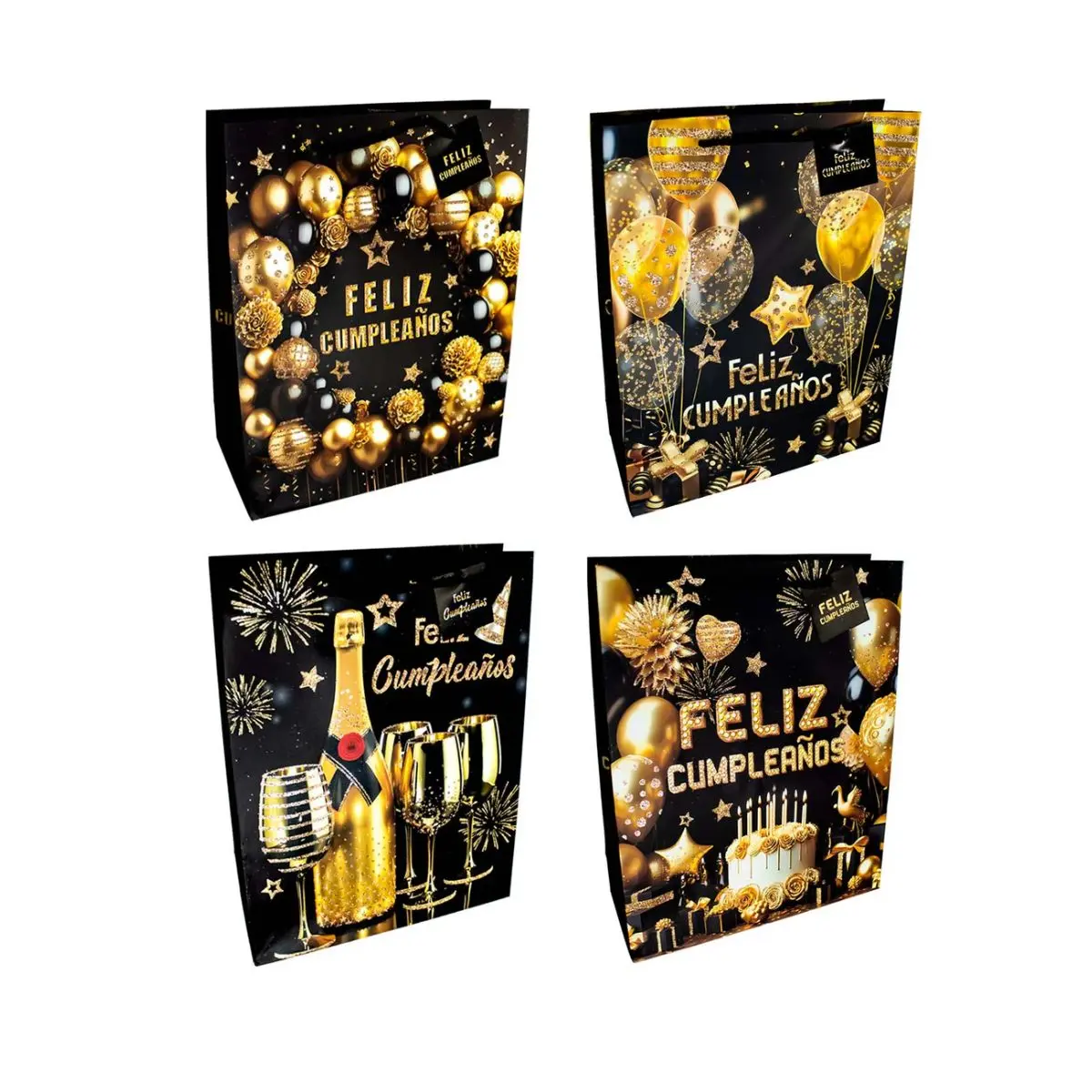 Bolsa de regalo FC golden 26x32cm un
