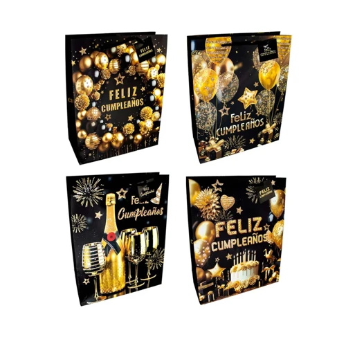 Bolsa de regalo FC golden 26x32cm un