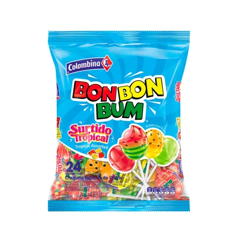 Bon bon bum tropical 24unidades