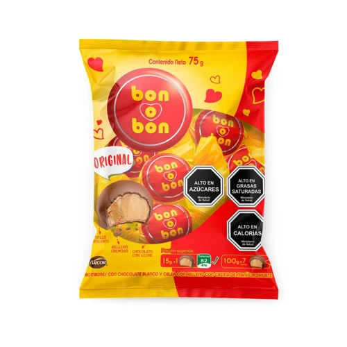 Chocolate de Leche Bon O Bon 75 g