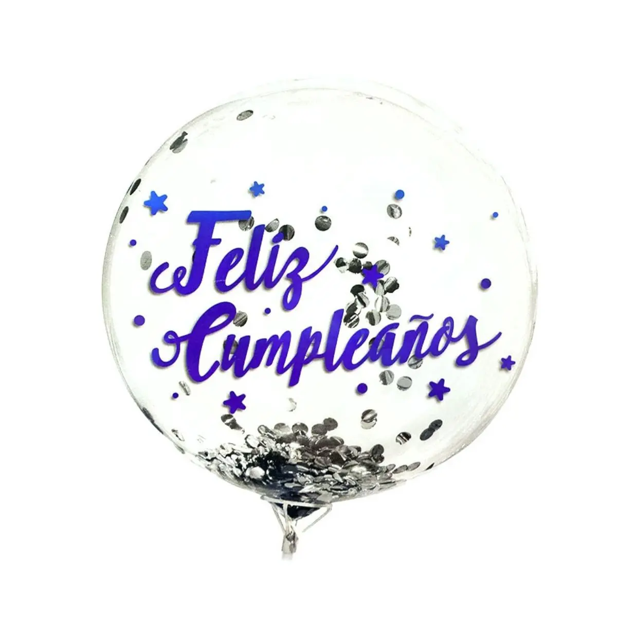 Burbuja 18" con texto FC azul un