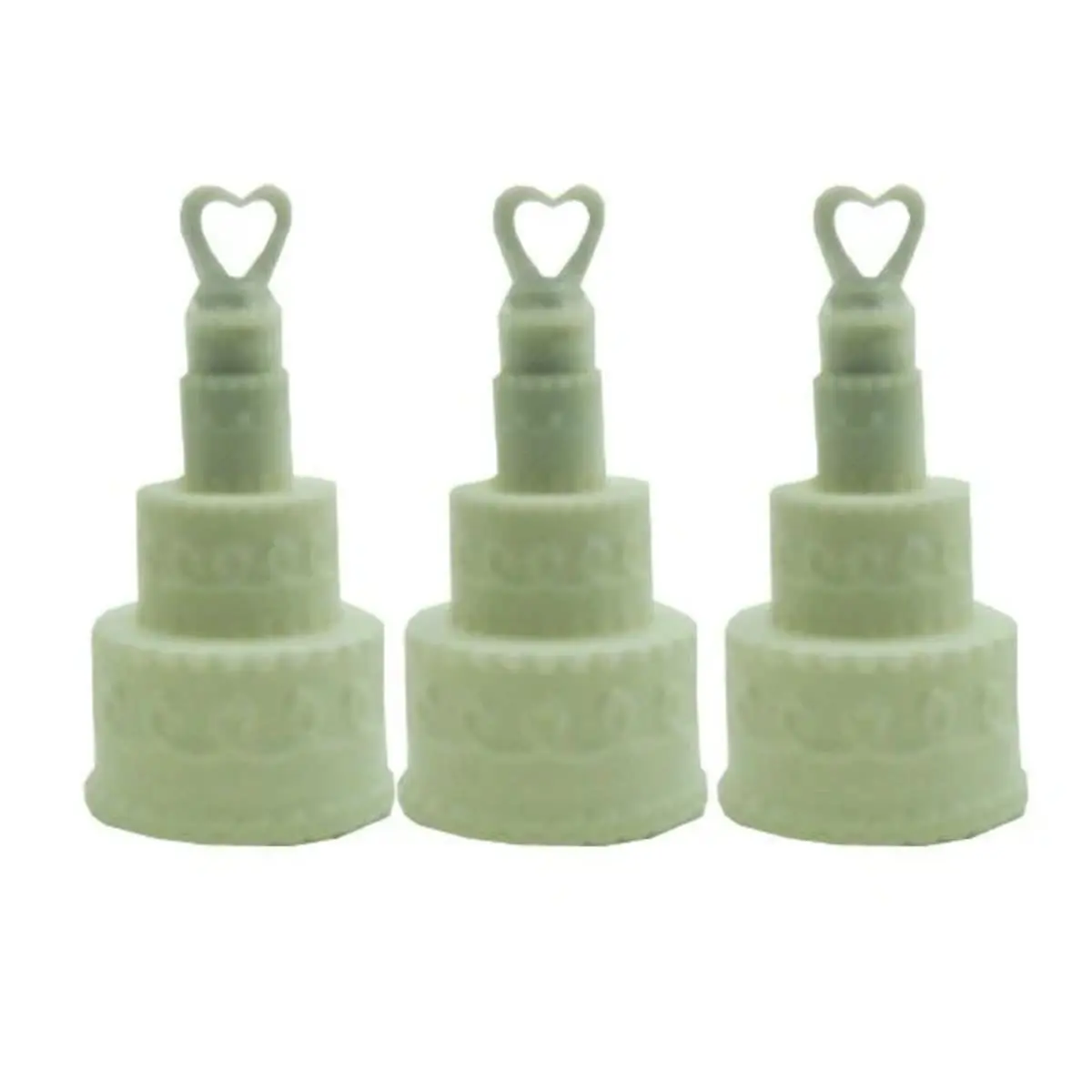 Set 3 burbujeros diseño torta