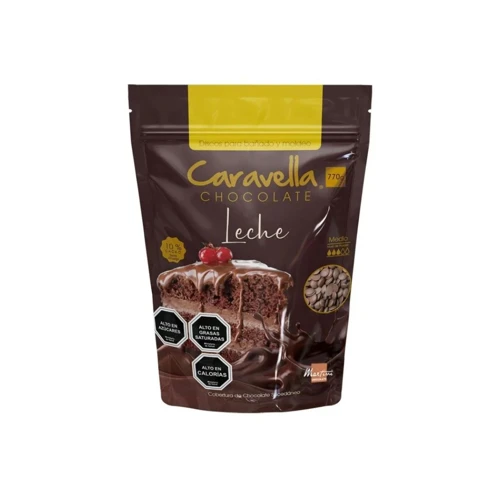 Cobertura chocolate mini disco 770g un