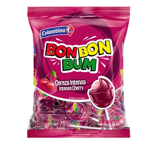 Bon bon bum cereza 24unidades