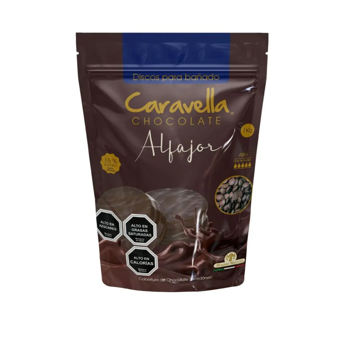 Cobertura de Chocolate alfajor 770gr un