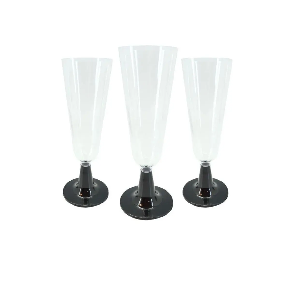 Copas plásticas transparentes 6un