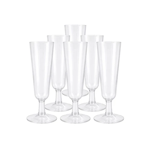 Copas transparentes plásticas 6un