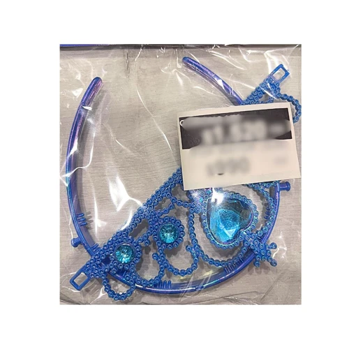 Cintillo corona azul un