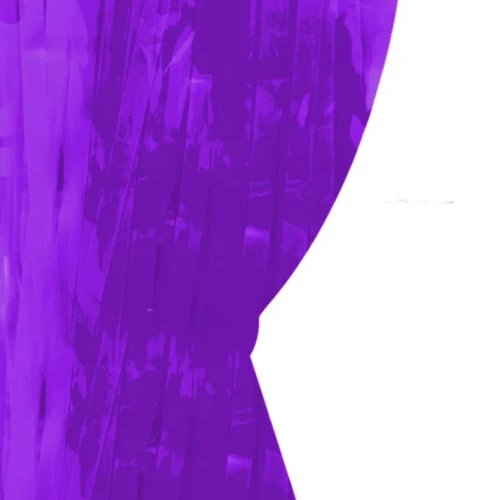 Cortina flúor morada 2x1mt un