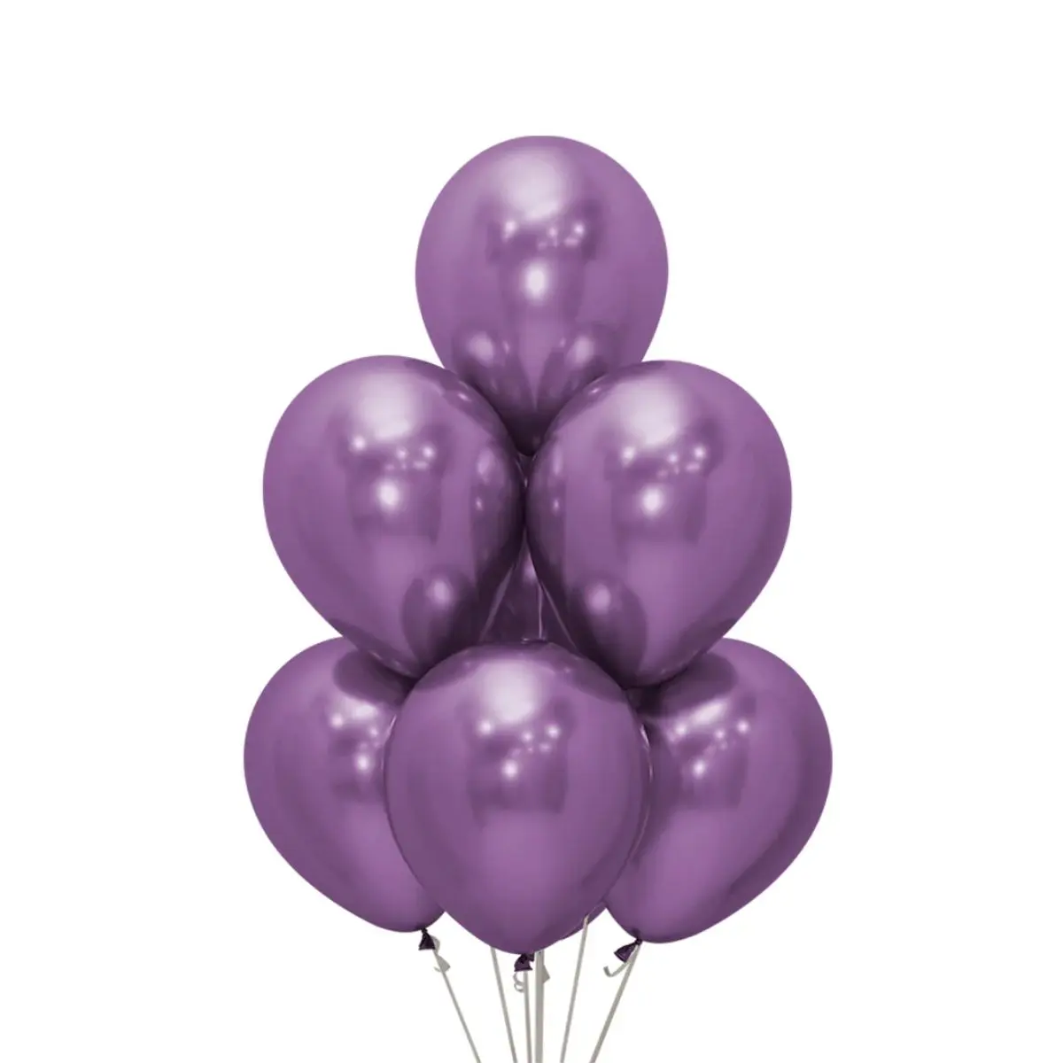 Globo R10 Chrome morado 25un