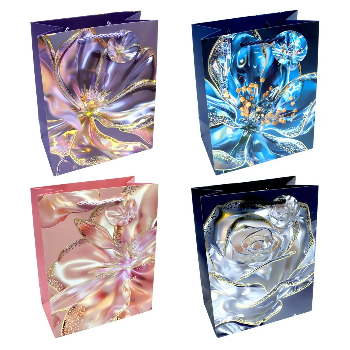 Bolsa de regalo chrome 18x23cm un
