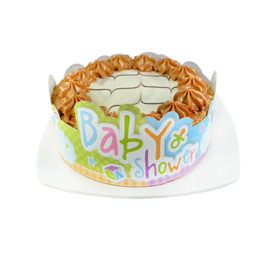 Decoración torta baby shower un