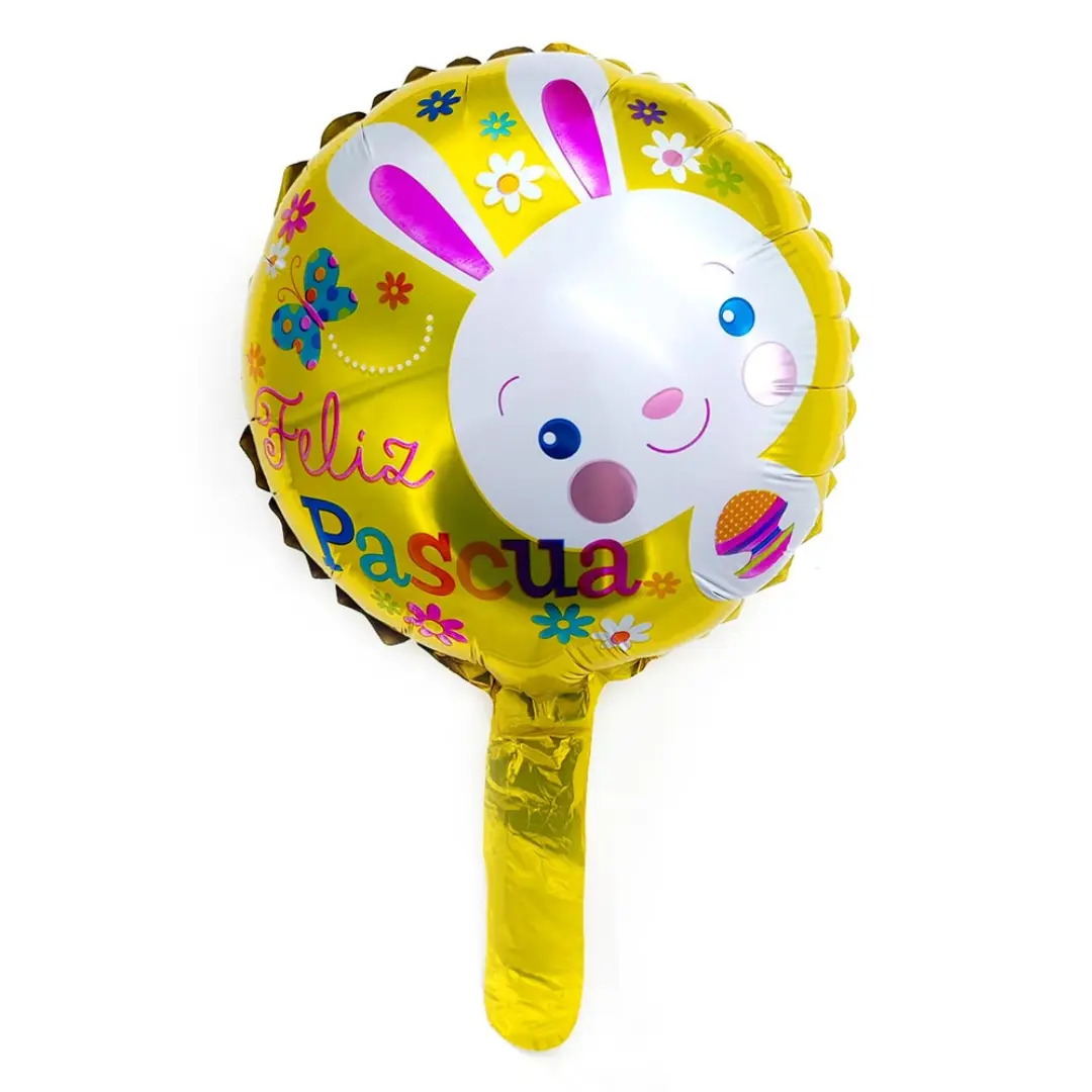 Globo 22cm amarillo conejito un