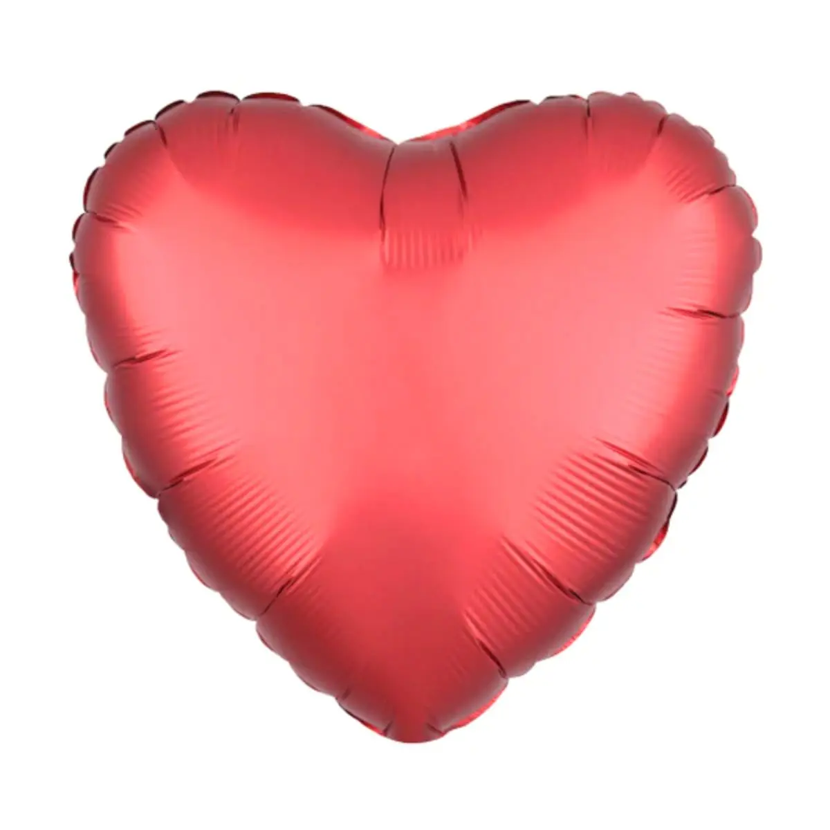 Globo 45cm corazón rojo un