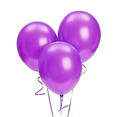 Globo R9 lisos lila látex 50un
