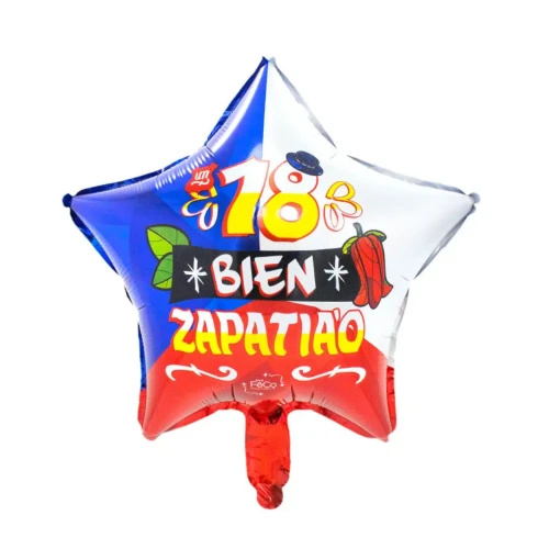 Globo 45cm estrella zapatiao' un