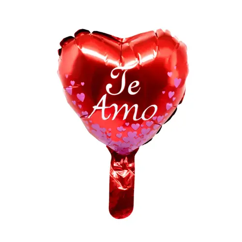 Globo 22cmcorazón te amo corazoncitos un