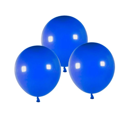 Globo R12 azul 25un