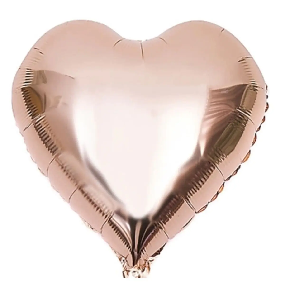 Globo 45 cm corazón rose gold un