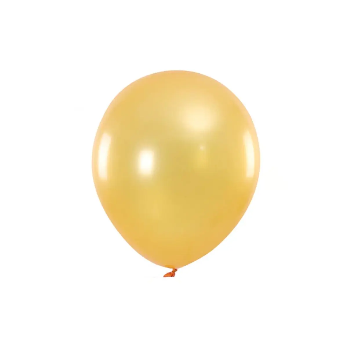 Globo r9 metal dorado matte látex 25un