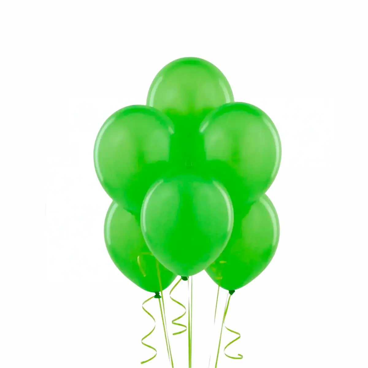 Globos R9 látex verde lima 50un