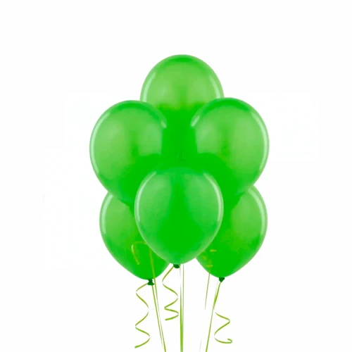 Globos R9 látex verde lima 50un