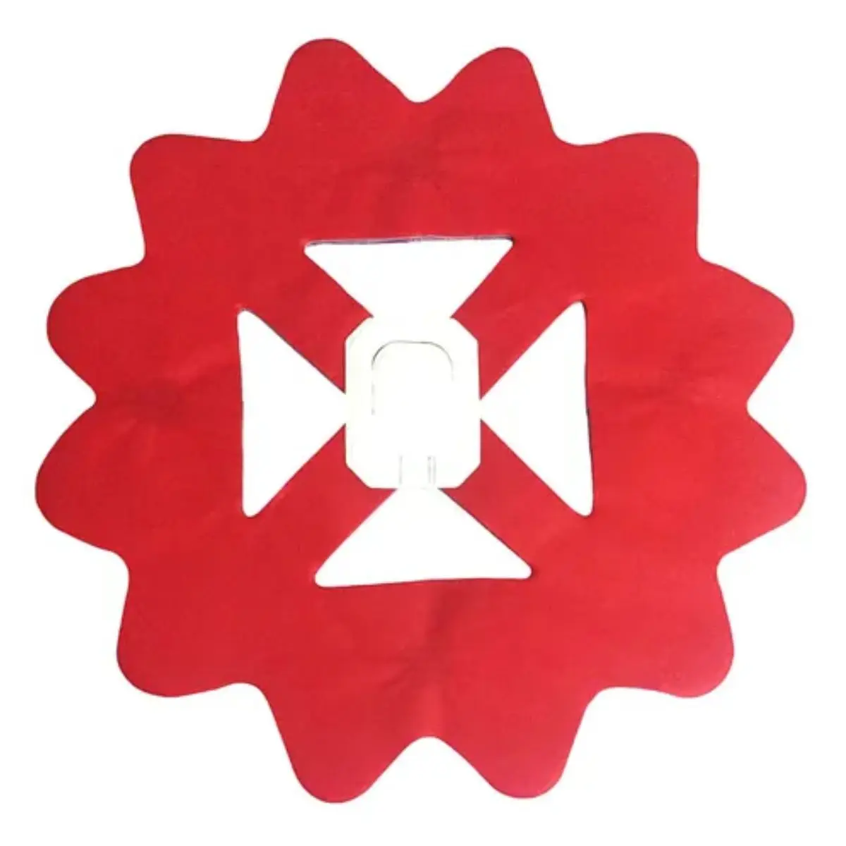 Guirnalda tricolor flor 17x200cm un