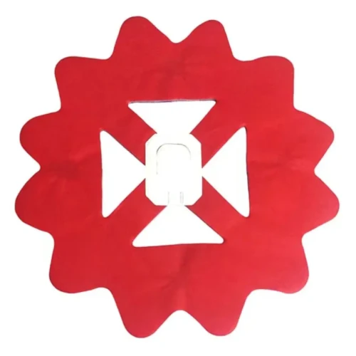 Guirnalda tricolor flor 17x200cm un