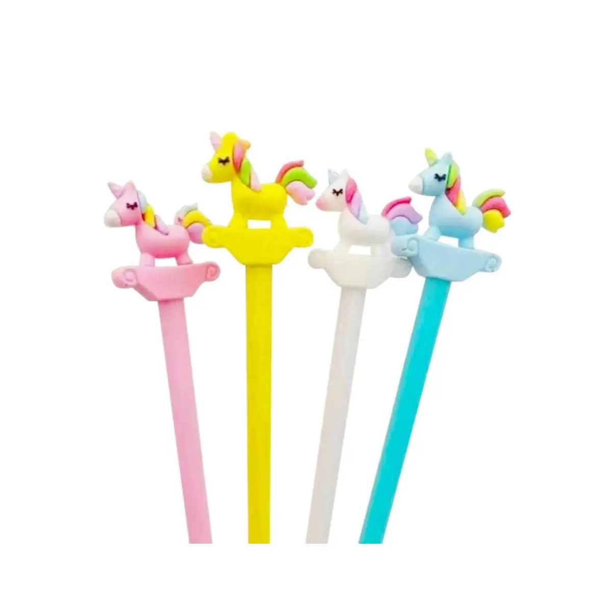 Lápiz unicornio pedestal un