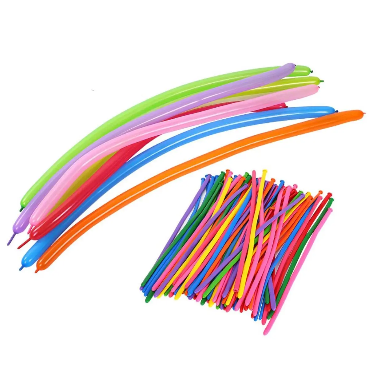 Globos figura colores 50un