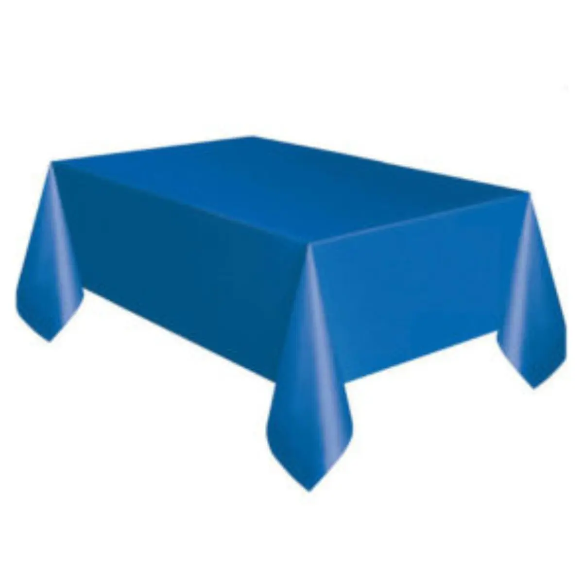Mantel plástico azul 137×274 cm un