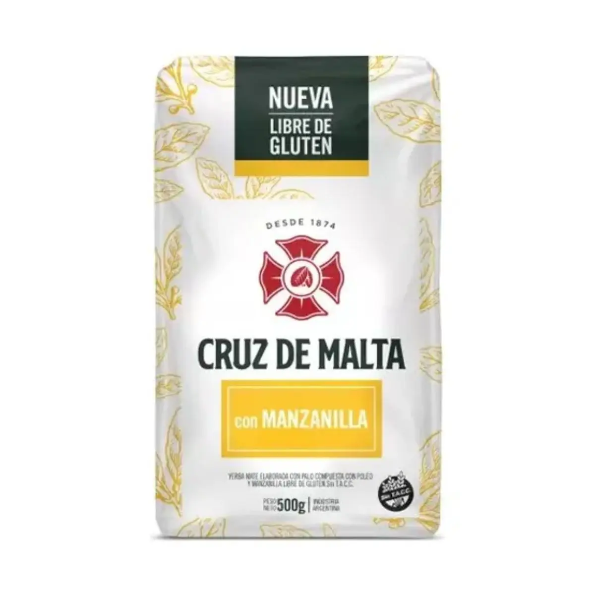 Yerba mate manzanilla 500gr