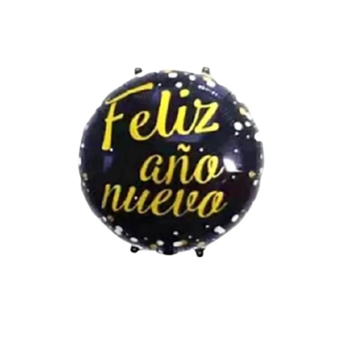 Globo 45cm año nuevo manuscrita un