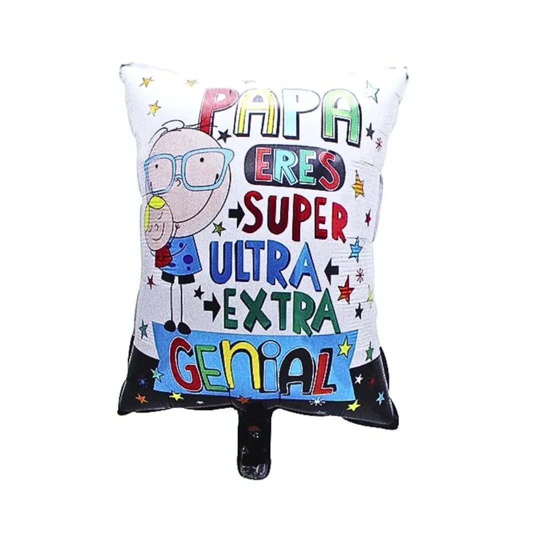 Globo 64x45cm papá eres ultra genial un