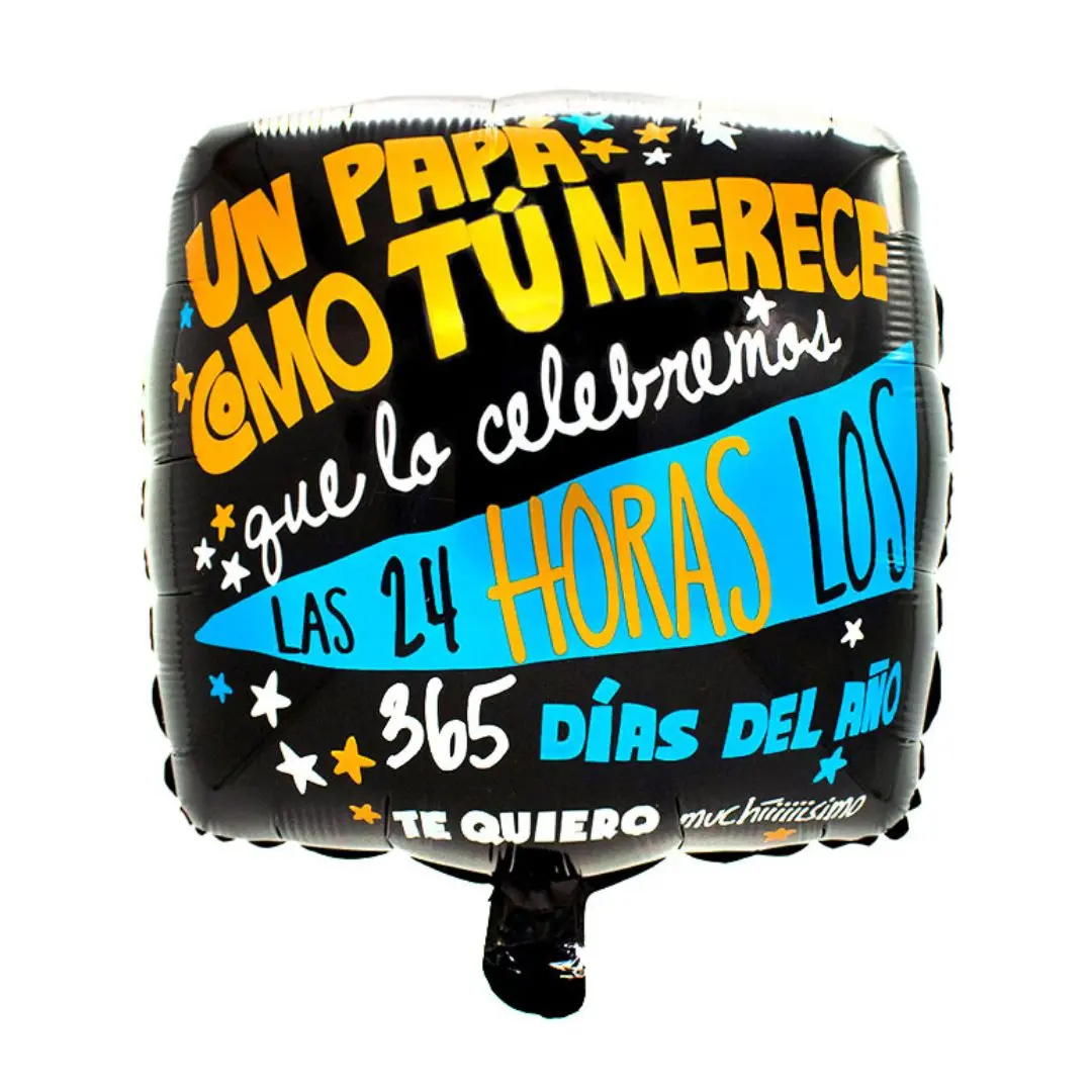 Globo 45cm un papá como tú merece un