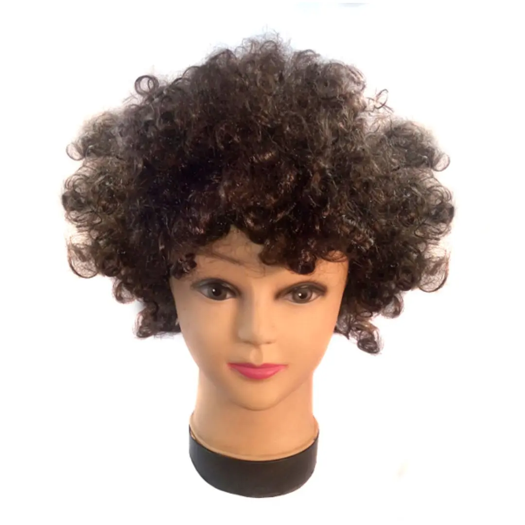 Peluca afro café un
