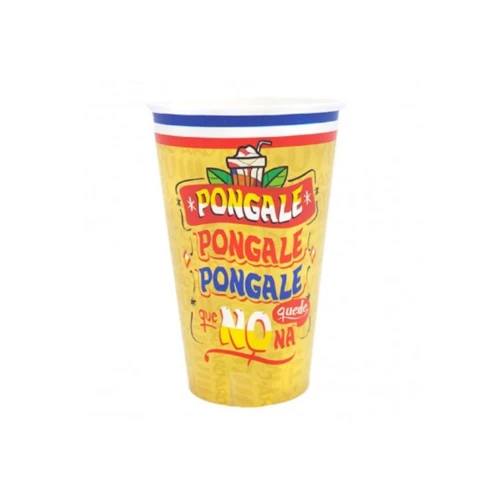 Vasos cartón póngale 500ml 12un