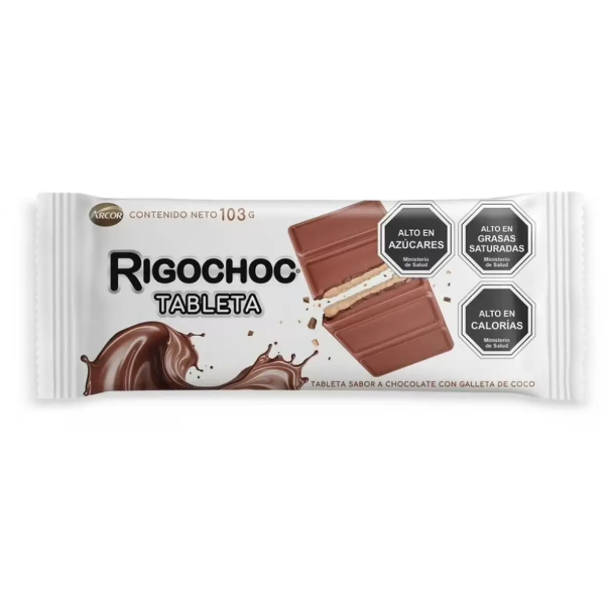 Tableta chocolate rigochoc 103gr