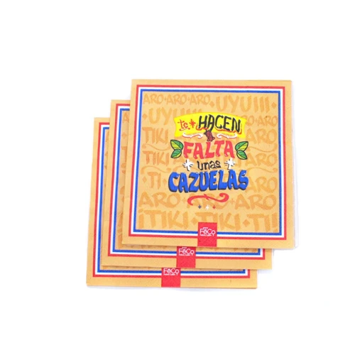 Servilleta faltan cazuelas 12un