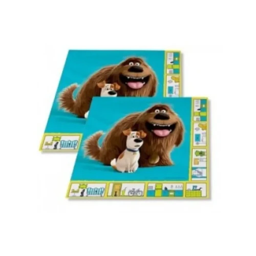 Servilleta Mascotas 12 un