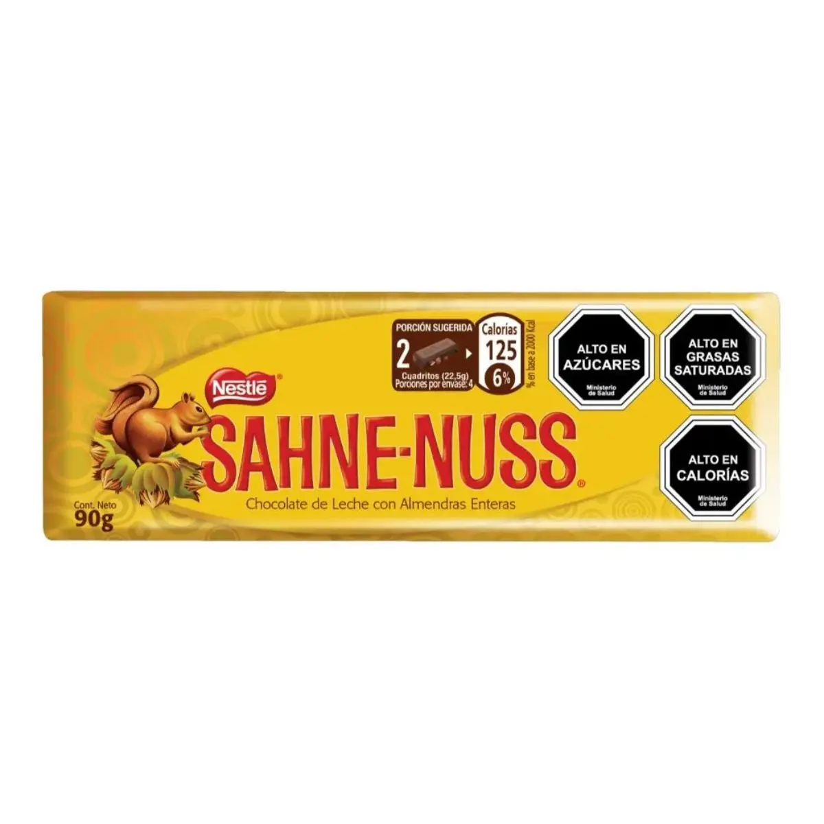 Chocolate de leche Sahne Nuss 90 g