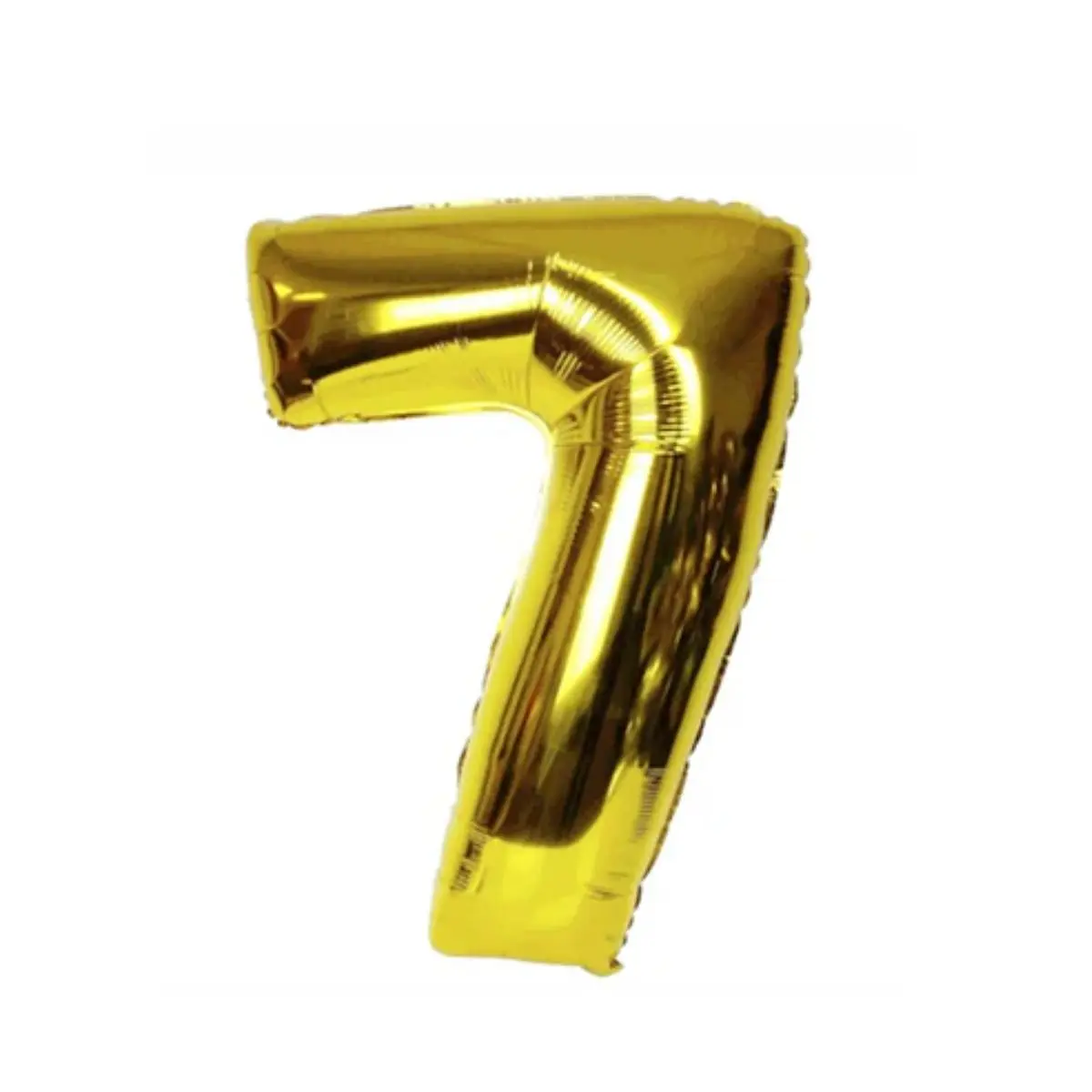 Globo 32" número 7 dorado un