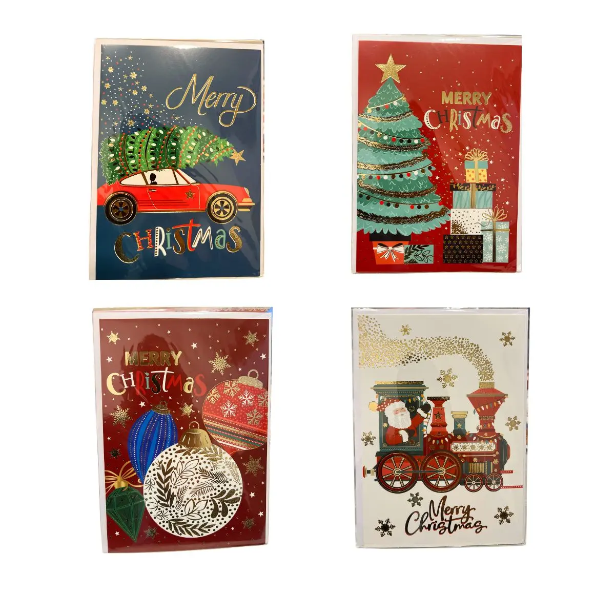 Tarjeta navidad 12.5x17,5cm un