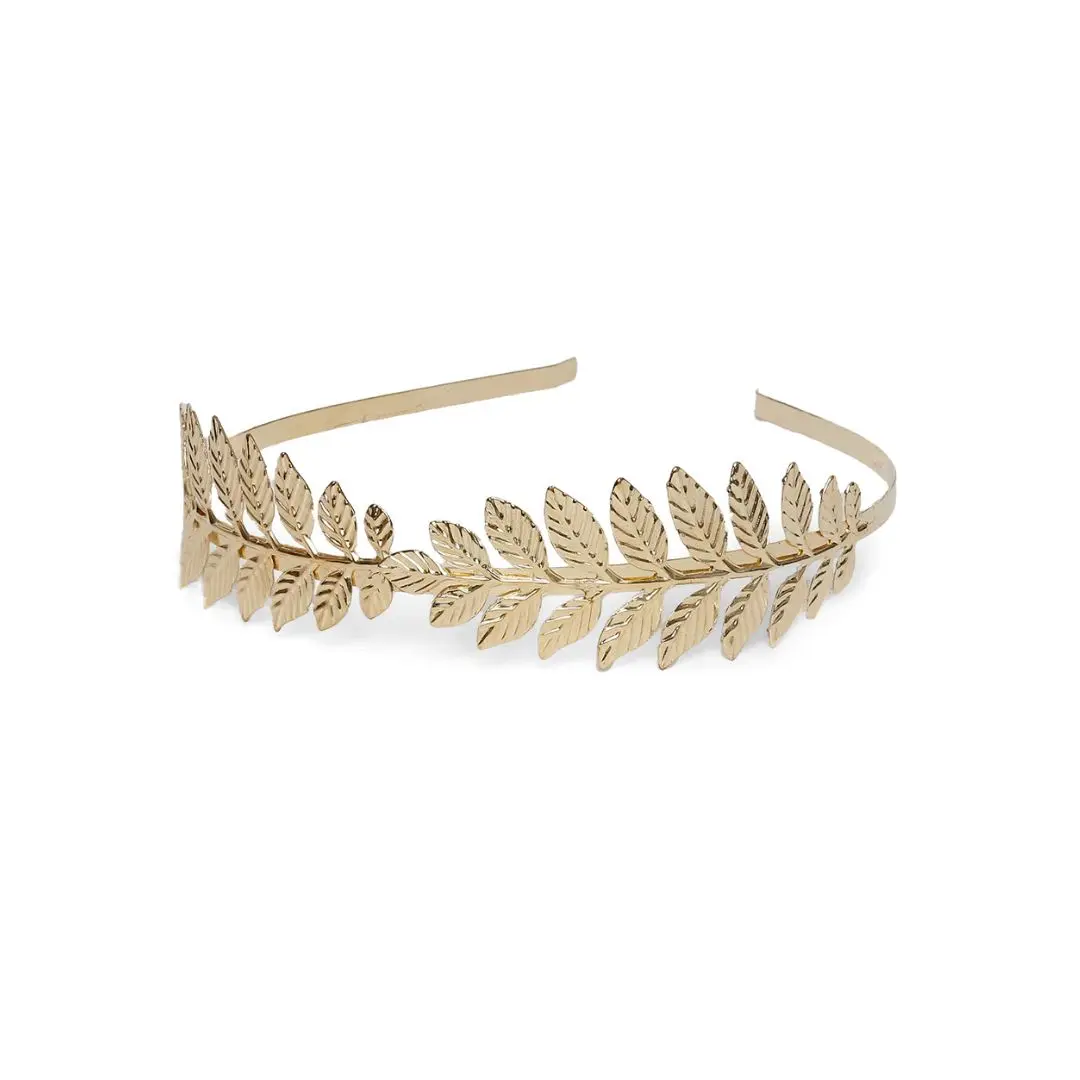 Tiara laurel metal un